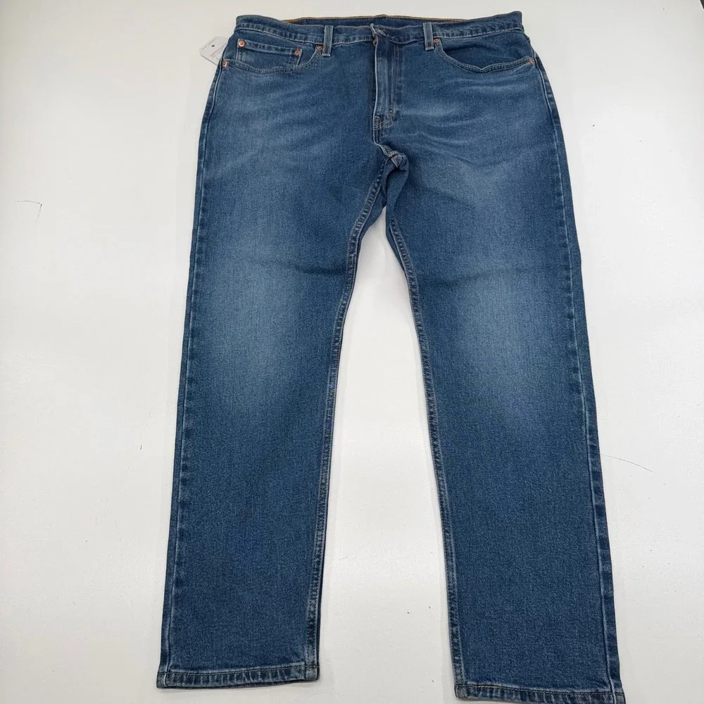 Levi's 512 Slim Taper All Seasons Tech Jeans Mens 36x30 Blue Denim 288330498